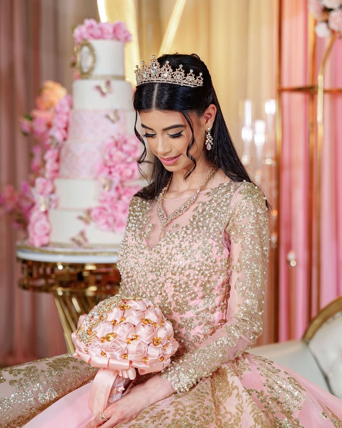 Sweet 16 with tiara — Sweet Sixteen portrait in West Palm Beach