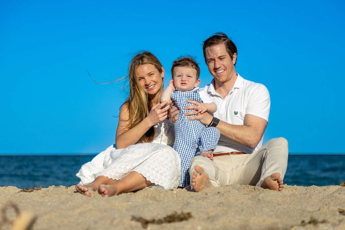 Momentos familiares capturados en la playa