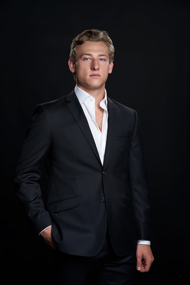 LinkedIn profile headshot photographed on location in West Palm Beach