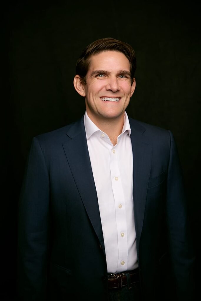LinkedIn profile headshot photographed in Palm Beach County