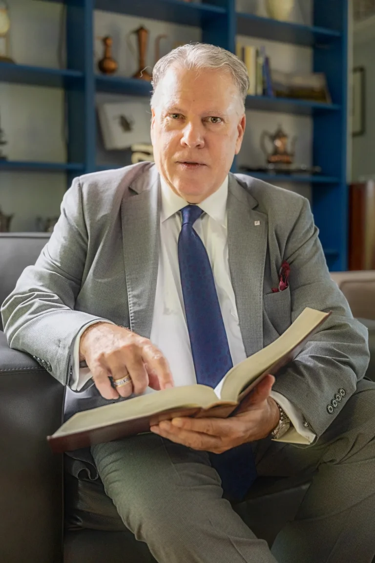 Attorney portrait in a law office in West Palm Beach, Florida