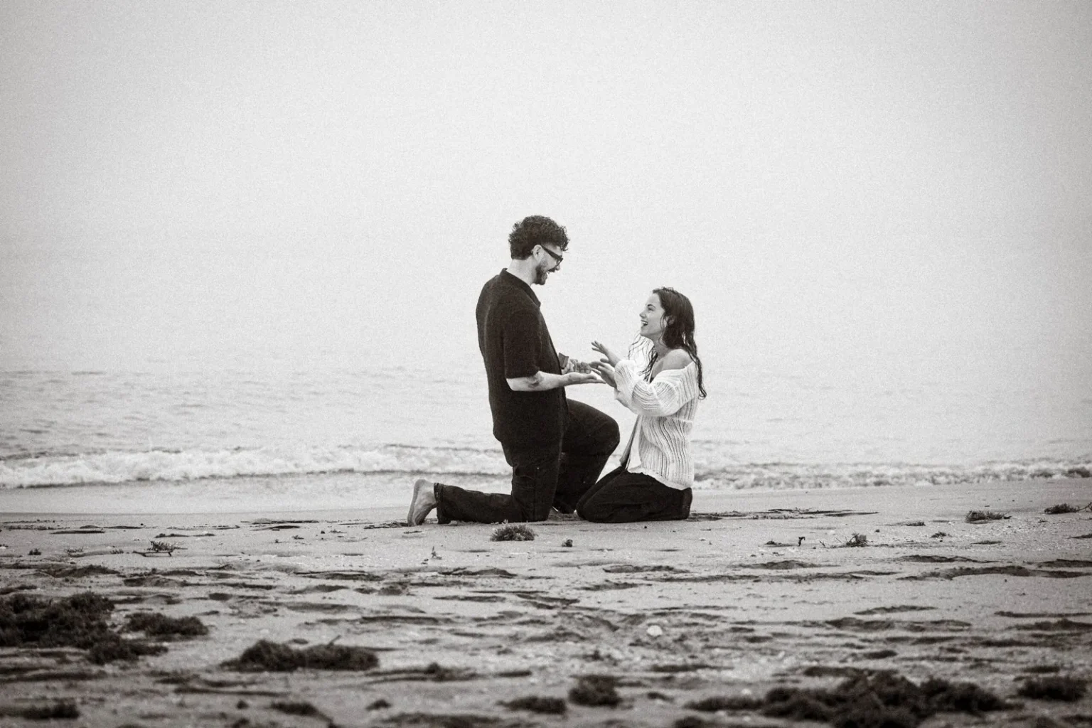 Engaged couple photo session in South Florida by The Love Pics
