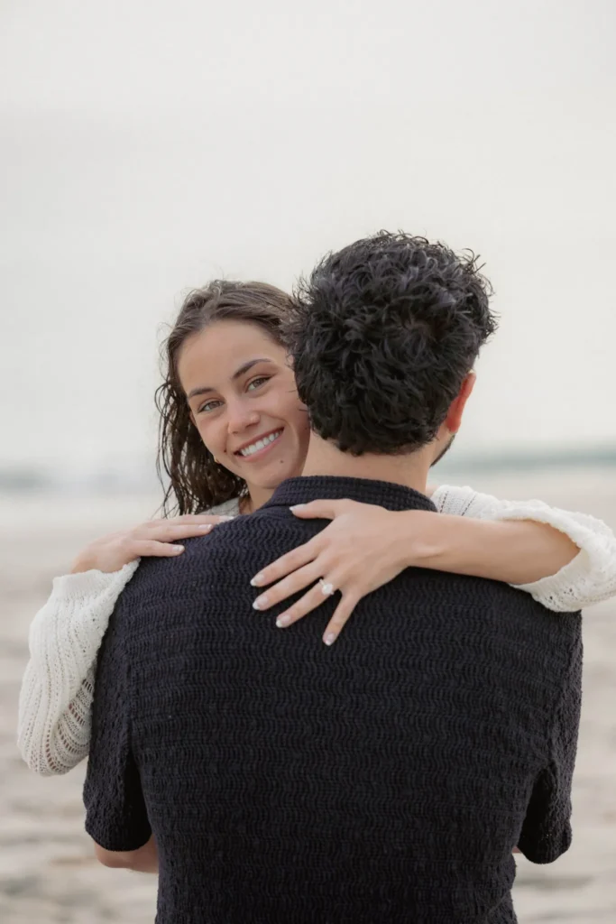 Romantic engagement photos in West Palm Beach by The Love Pics